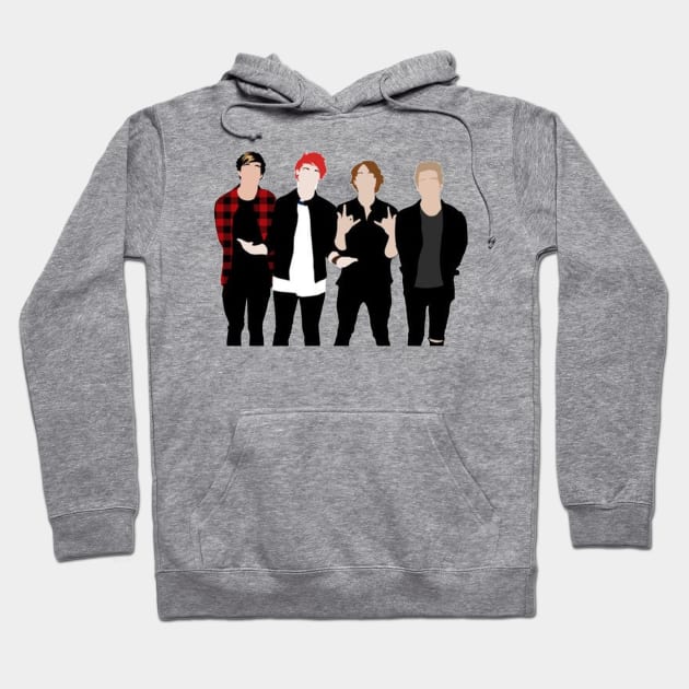 Fanart band Hoodie by SabineHoppakee